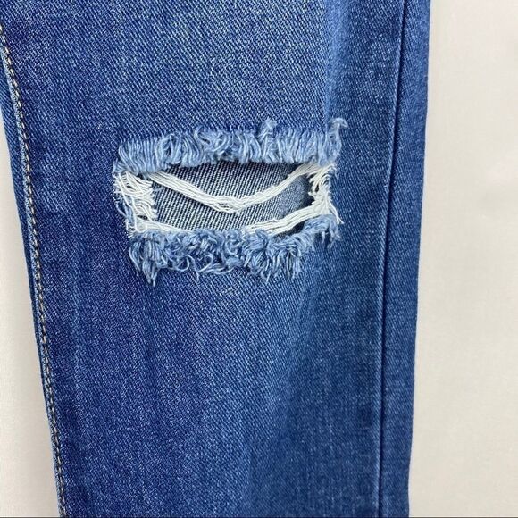 Forever 21 Distressed Boyfriend Jeans medium wash - Picture 8 of 8